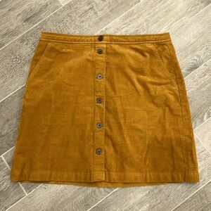 J Crew Corduroy skirt
